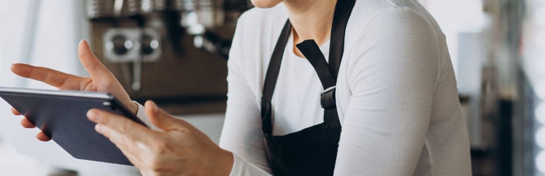 Cardápio digital acessado via QR Code